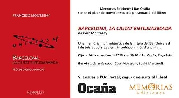 Biografía Barcelona La Ciudad Entusiasmada