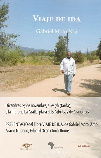 Fotos del libro de memorias de Gabriel Moto Nsá editado por Memorias Ediciones